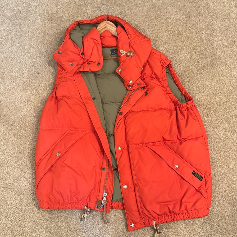 2XB Polo Ralph Lauren Orange Vest